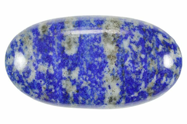Polished Lapis Lazuli Palm Stone - Pakistan #352537